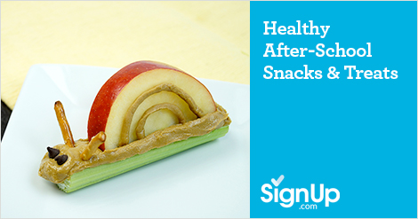 Healthy After-School Snacks and Treats for your kids' after school activities