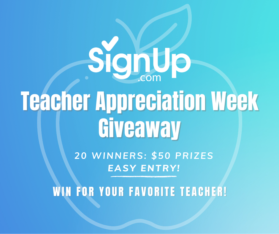 Teacher Appreciation Week Giveaway 2022 Rules
